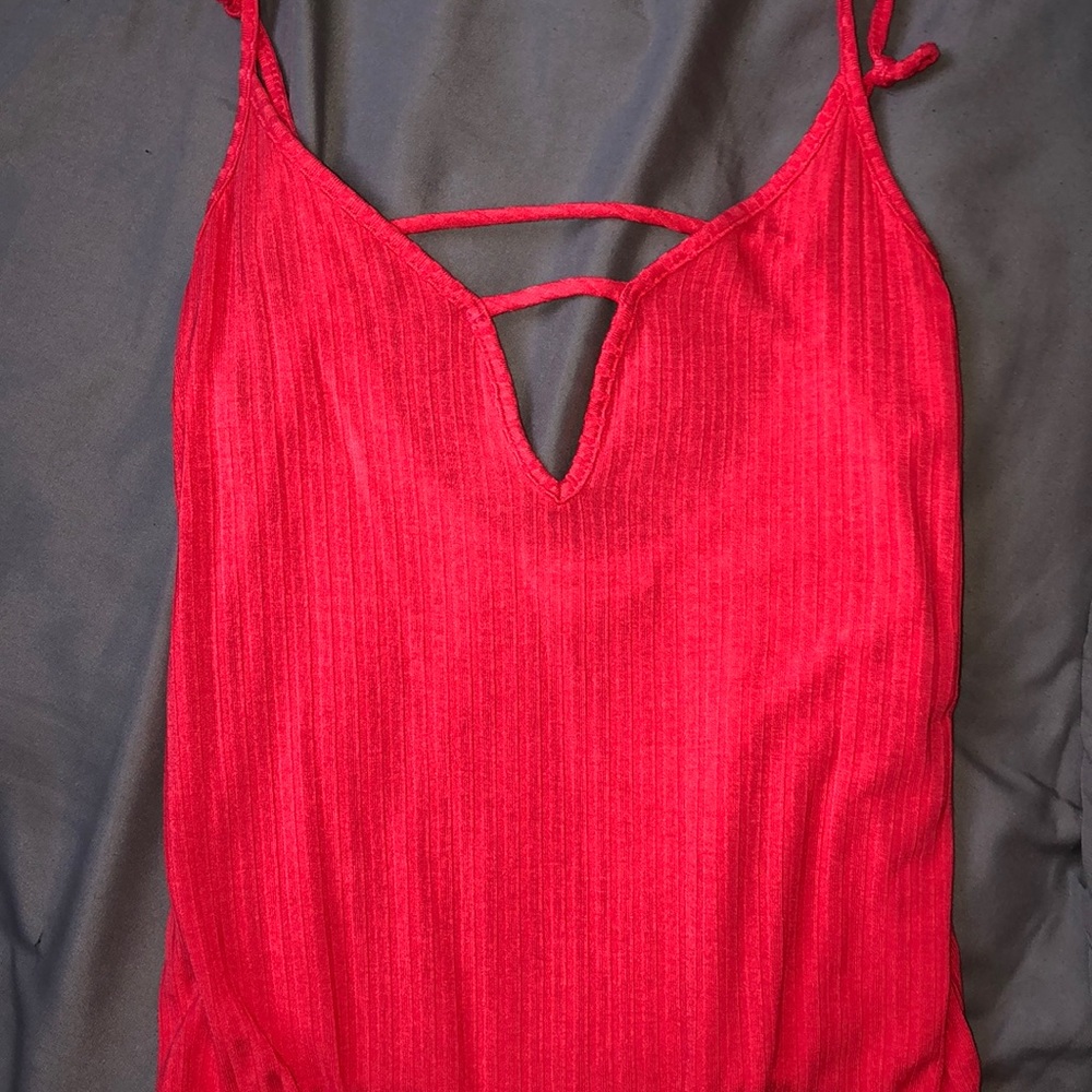 Hot pink bodysuit